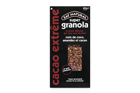 Granola - Noix de coco, amandes et cacao - Eat Natural
