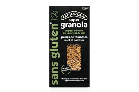 Granola - Graines de tournesol, miel et sarrasin - Eat Natural Granola - Graines de tournesol, miel et sarrasin - Eat Natural