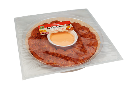 Brioche au chorizo, Dip au cheddar - Defroidmont Brioche au chorizo, Dip au cheddar - Defroidmont